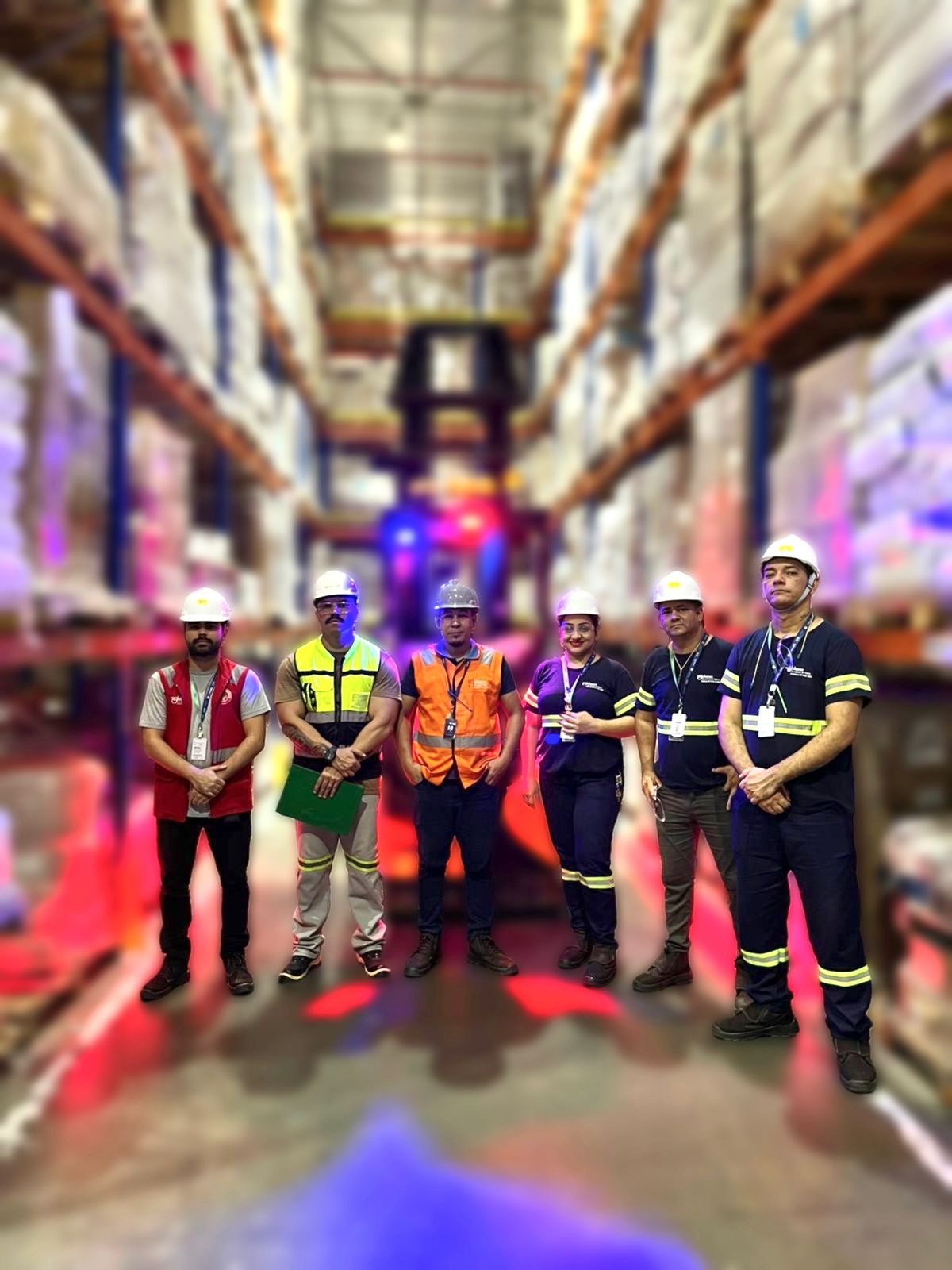 Treinamento em centro de distribuição